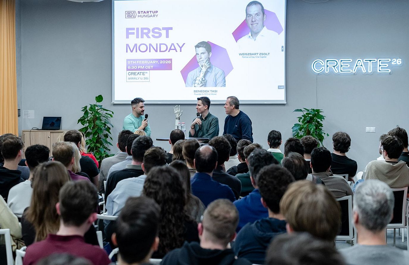 Startup Hungary_First Monday_Allonic_Startup Hungary_LinkedIn